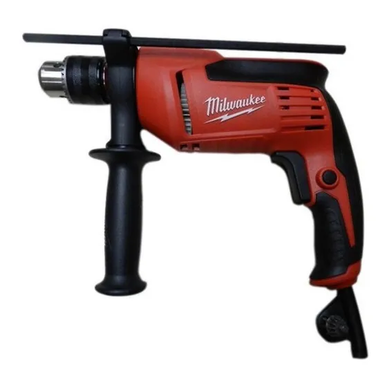 Taladro percutor atornillador eléctrico de 13mm Milwaukee 5374-59A 680W + accesorio 220V 50Hz/60Hz