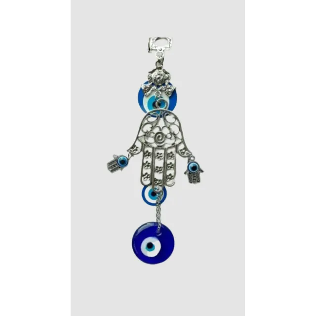 Adorno De Elefante Cuelga Puerta Con Ojo Turco Hamsa 
