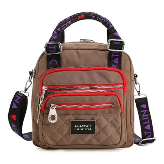 Cartera Mochila Agarrate Catalina Antirrobo Tira Desmontable