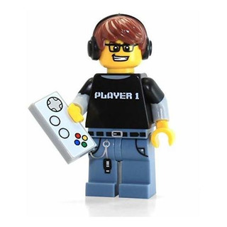 Minifigura Coleccionable Lego Series 12 71007 Videojuego Guy Minifigura Coleccionable Lego Series 12 71007 Videojuego Guy