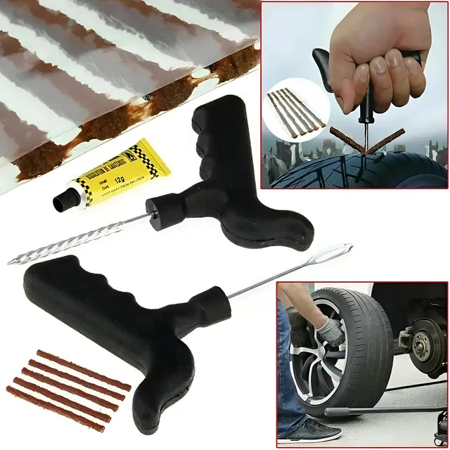 Repara Pinchazos Neumaticos Autos Y Motos 450ml Rex