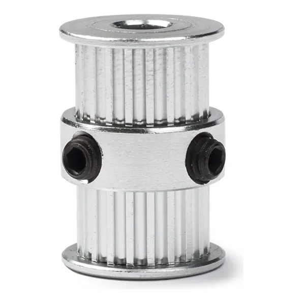 Polea Doble Gt2 20t B5 W6 Fija Para Cnc
