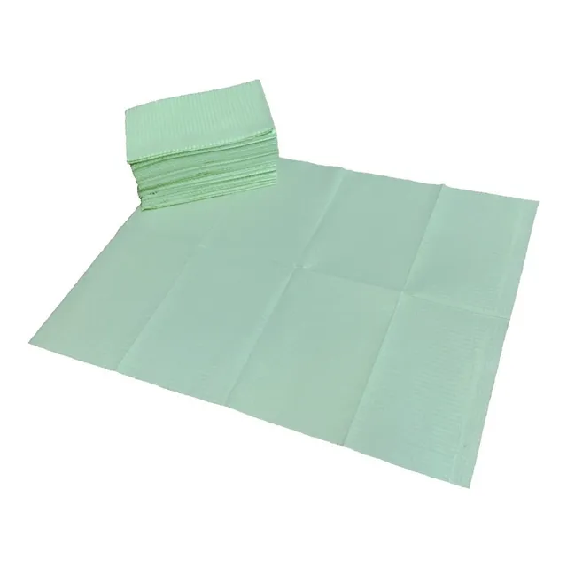 Campos De Papel Impermeables Bg (babero Dentista) Pack X 50
