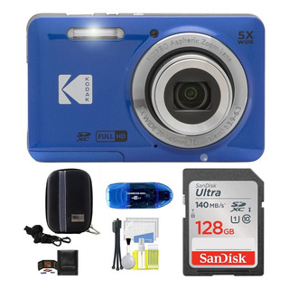 Cámara Digital Kodak Pixpro Fz55 16mp 1/2.3 Cmos 28mm Azul Cámara Digital Kodak Pixpro Fz55 16mp 1/2.3 Cmos 28mm Azul