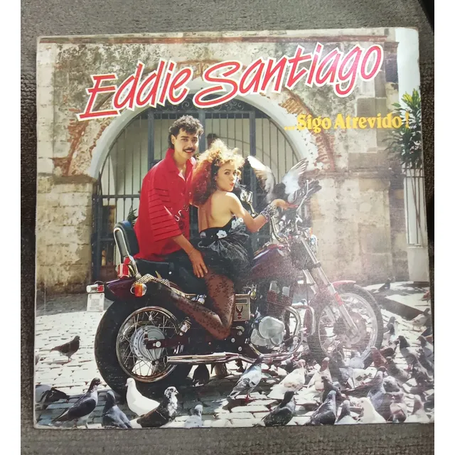 Eddie Santiago. Sigo Atrevido. Lp Org Usado. Qqb.