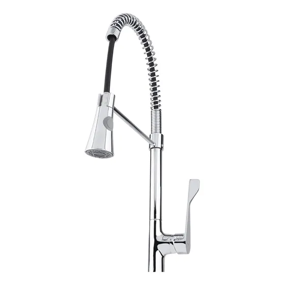 Llave Grifo Mezcladora Con Nariz Manguera 4089 Dica