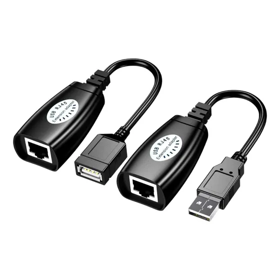 Extensor Usb A Rj45 Cable De Red Cat5 Cat6