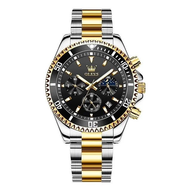 Reloj Pulsera Olevs 2870 Con Correa De Acero Inoxidable
