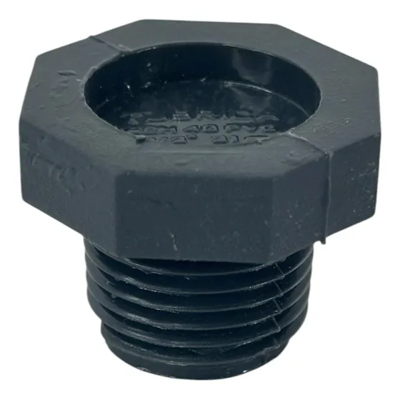Tapon O Tapa Pvc 1/2 Macho De Rosca X5 Unidades