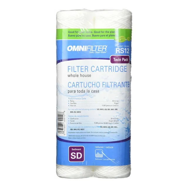 12 Sd Omni Toda Casa Filtro Agua Bajo Fregadero Doble 2 3 Fx