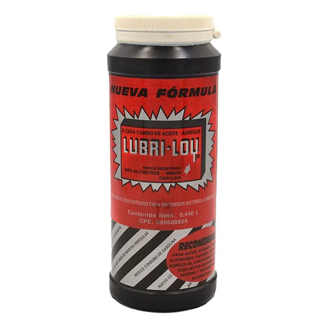 Aditivo Concentrado Para Motores A Gasolina Lubri Loy 440ml