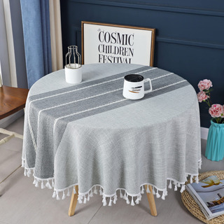Mantel Redondo Para Mesa De Comedor Decoración,1.4m Diámetro Mantel Redondo Para Mesa De Comedor Decoración,1.4m Diámetro