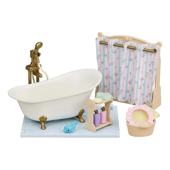 Conjunto De Banho Original Sylvanian Families Epoch
