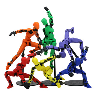 Boneco Multi Articulado Dummy 13 Action Figure Robô P Montar Boneco Multi Articulado Dummy 13 Action Figure Robô P Montar