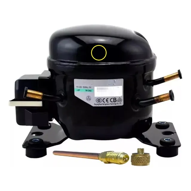 Compresor Para Refrigeradores 1/10hp R134a 115v Lbp. Com1/10