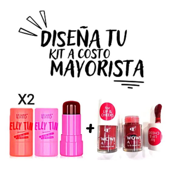 Tinta Labial Rubor Gelatina Jelly Ushas