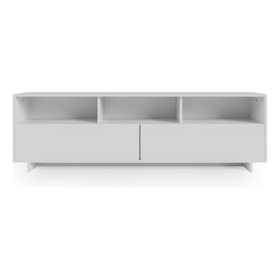 Rack Tv Mueble Para Televisor Moderno Blanco 160 Mts Rtv160
