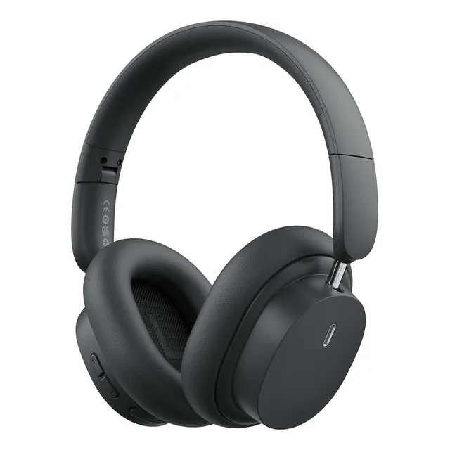 Bowie D05 Baseus Headphone Bluetooth Cinza 70h De Duração Bowie D05 Baseus Headphone Bluetooth Cinza 70h De Duração