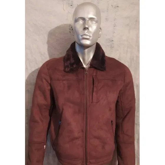 Chaqueta Marrón Gruesa - Talla L - Hombre - Marca Zara