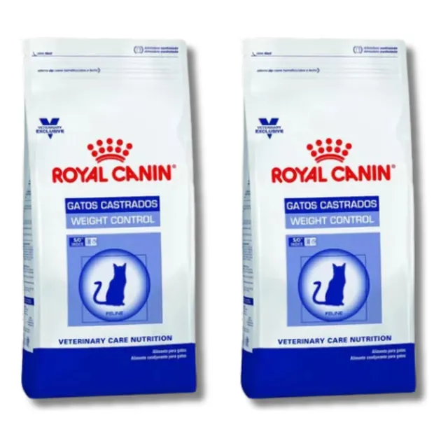 Alimento Royal Canin Gatos Castrados Weight Control 3kg X2 