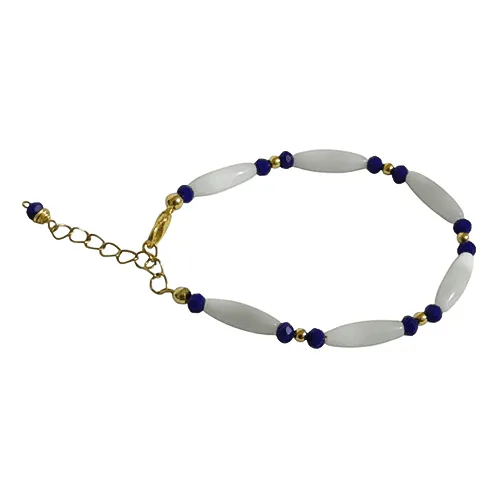 Pulsera De Cristales. Confeccionada A Mano