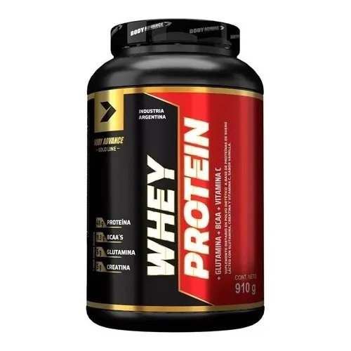 Body Advance Gold Line Proteína Whey Protein 910gr V/sabores