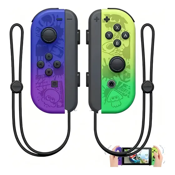 Joy-con Inalámbrico Zelda Compatible Con Nintendo Switch Oled/lite, Control Joystick Inalámbrico Compatible Con Nintendo Switch Color Verde