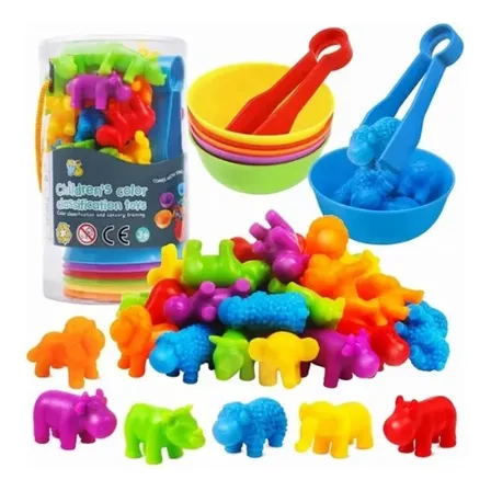 Juego Didáctico Niños Juguete Educativo Aprender Colores