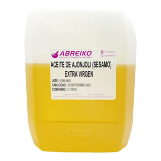 Aceite De Ajonjoli(sesamo) Extravirgen Grado Alimenticio 5 L Aceite De Ajonjoli(sesamo) Extravirgen Grado Alimenticio 5 L