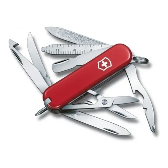 Victorinox Minichamp Roja 23020 Con Grabado De Nombre O Logo