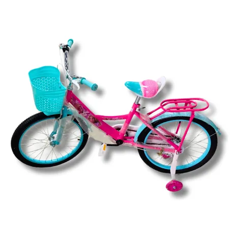 Bicicleta Barbie Rin 20 Colores Variados Cesta Y Timbre