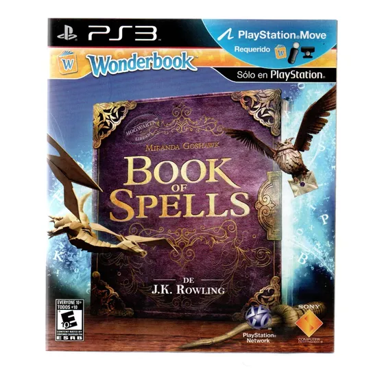 Blu-ray Ps3 Jogo Book Of Spells