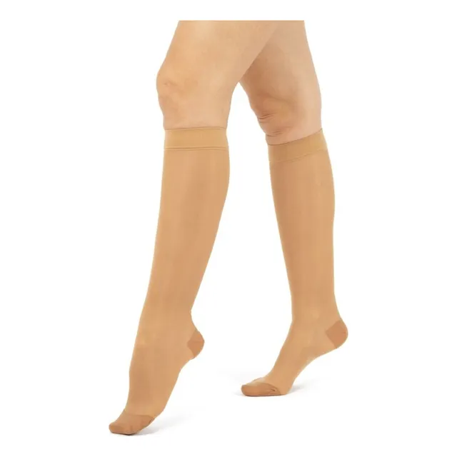 Medias Elásticas Descanso Rodilla Compresión  Media 14-18