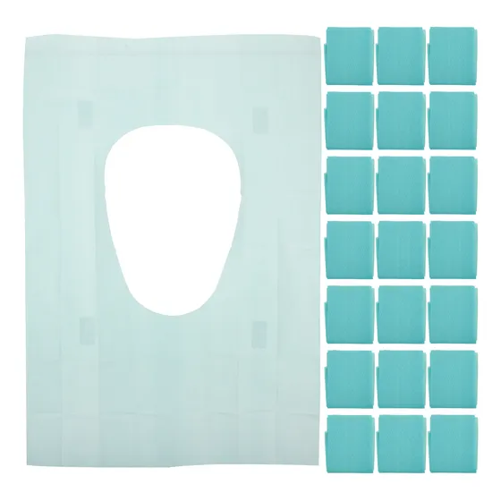 Asiento De Inodoro Desechable Para Baño, 50 Unidades