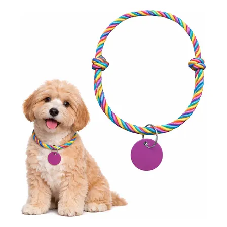 Coleira Pet Pipo Regulável Cachorros E Gatos Ajustável