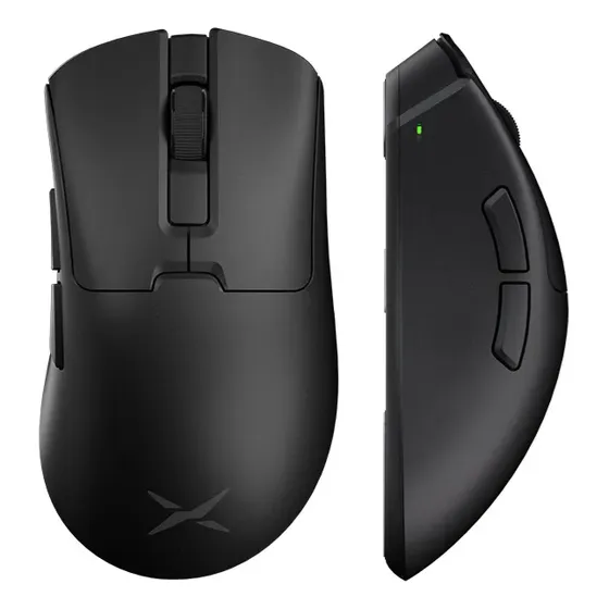 Delux M900pro Ultra-light 50g Ergonomic Gaming Mouse Paw3395 Preto