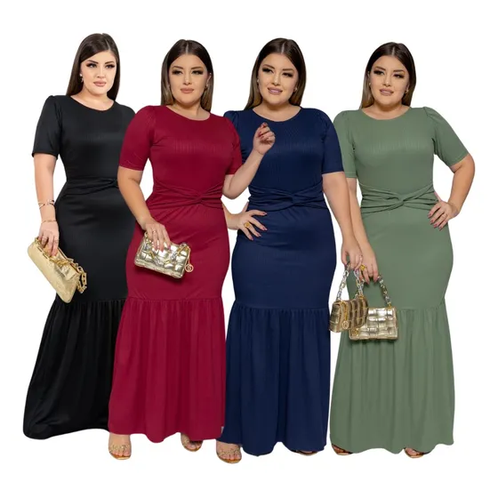 Vestido De Dama Largo Elegante Cómodo De Fiesta 