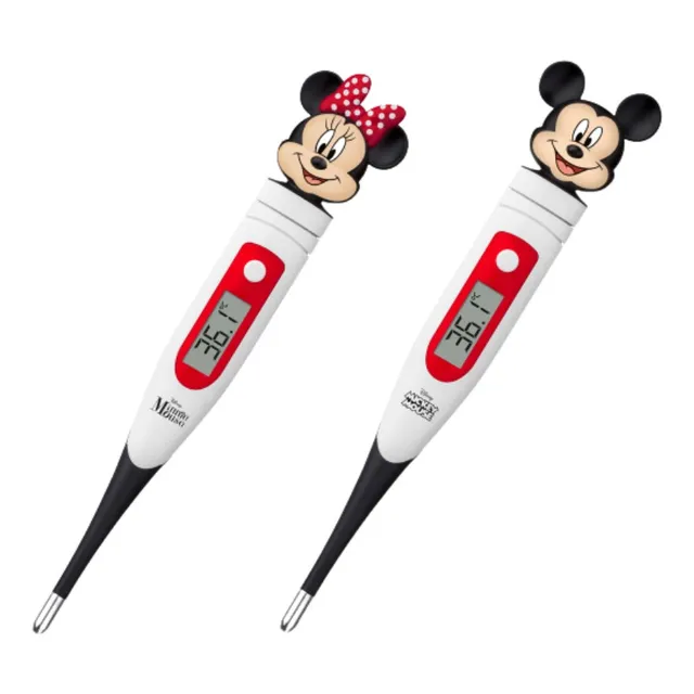 Termometro Kit Mickey + Minnie Ponta Flexível Multilaser