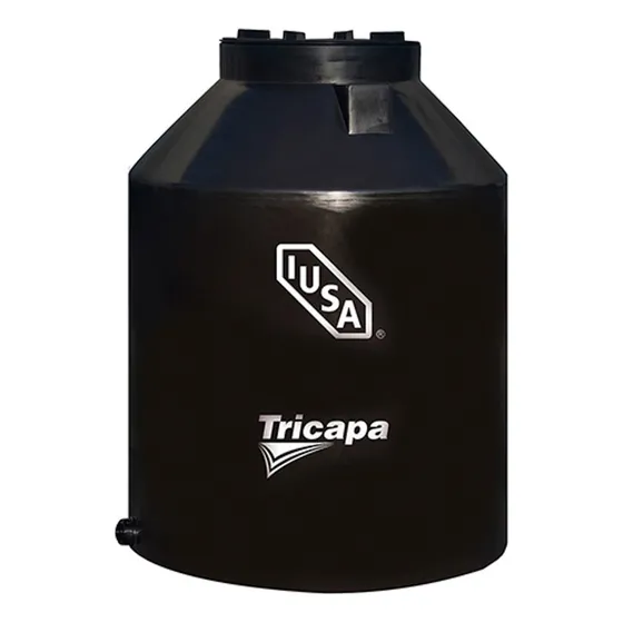 Tinaco 1100 L Negro C/accesorios
