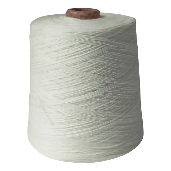 Hilo Poliester Nacional 8/4 Blanco 3800m Cono X 1kg