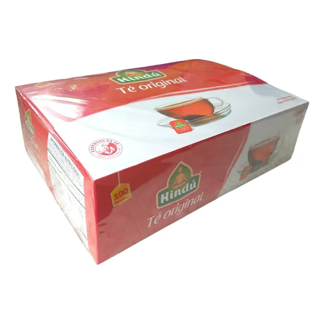 Té Hindú negro en saquitos pack x 100