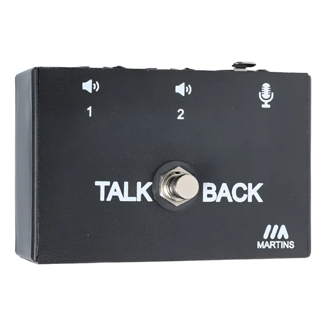 Pedal Talkback Martins Tb-st-01 - Comunicação In-ear  Líder 