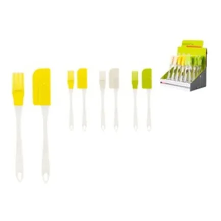 Set Brocha Y Espatula Silicon Se319 V10506 Gv. Xavi