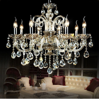 Lampara Candil De Cristal D'gala Iluminacion Hq8095 8 Luces Lampara Candil De Cristal D'gala Iluminacion Hq8095 8 Luces