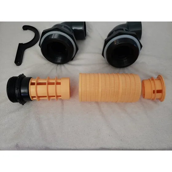 Filtro De Piscina Rigido. Desarmable Nuevo