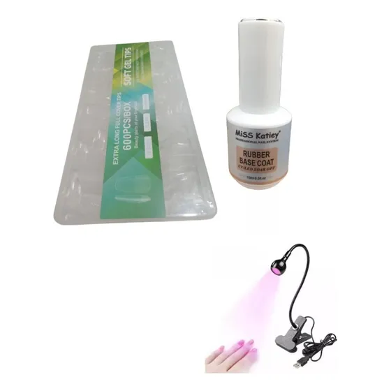 Kit Soft Gel Rubber Lampara Lomg Coffin