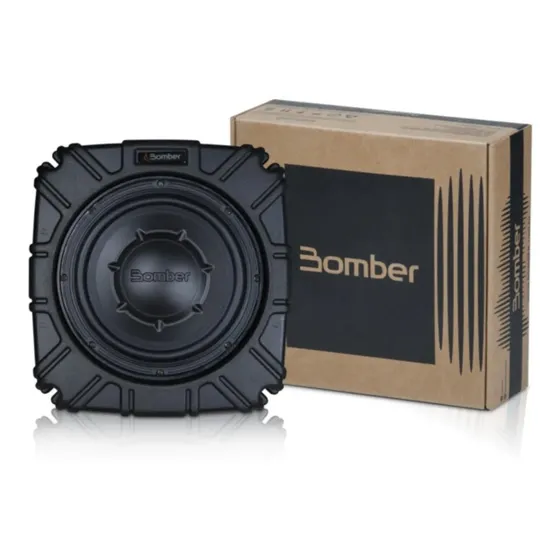 Caixa Passiva Bomber Slim Selada Subwoofer 8 200w Rms 