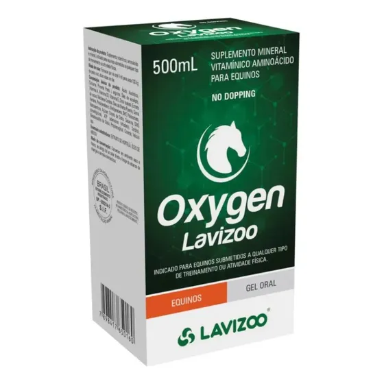 Termogênico Lavizoo 500ml Oxygen Para Equinos