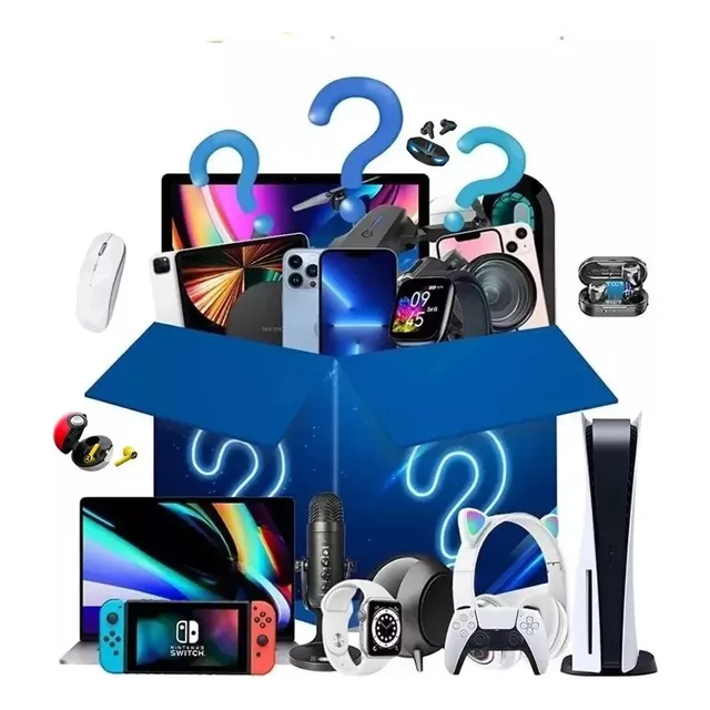 Caja Sorpresa Misteriosa De Electrónica Nivel Oro Premium D5