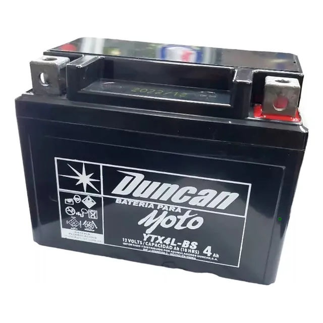 Bateria Duncan Ytx4l Agm Best 125 Jog 50 Artistic